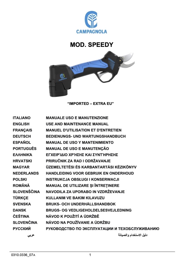 0310.0336_Manuale U.M. Forbice Speedy